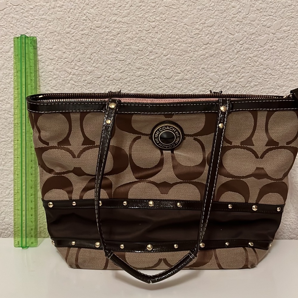 Used Coach tote bag. - Picture 7 of 7